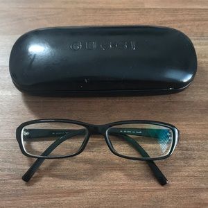 Gucci reading glasses with case